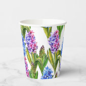 Spring Hyacinth Papieren Bekers (Links)