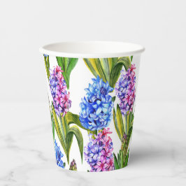 Spring Hyacinth Papieren Bekers