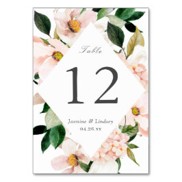 Spring Hydrangea Blossom Blush Roze Bloemen Huweli Kaart