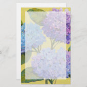 Spring Hydrangeas I Briefpapier (Voorkant / Achterkant)