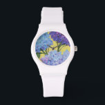 Spring Hydrangeas I Horloge<br><div class="desc">Floral</div>