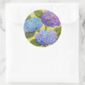 Spring Hydrangeas I Ronde Sticker (Tas)