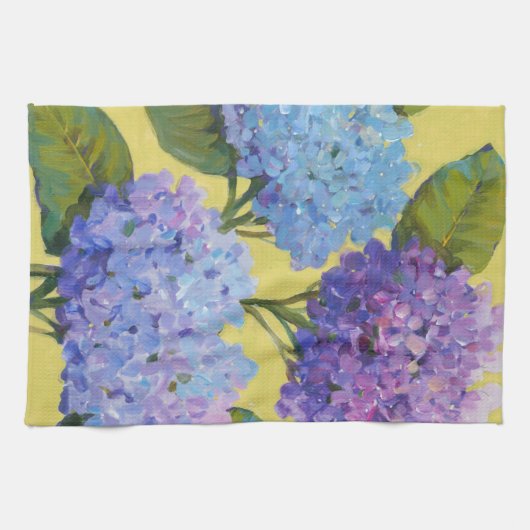 Spring Hydrangeas I Theedoek (Horizontaal)