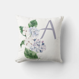 Spring HYRDANGEA met aanpasbare brief Kussen