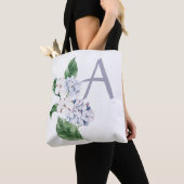 Spring HYRDANGEA met aanpasbare brief Tote Bag (Dichtbij)