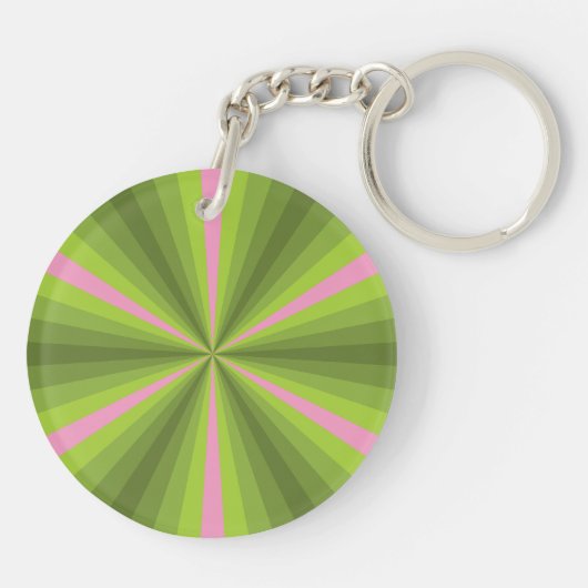Spring Illusion Acryl Sleutelhanger (Achterkant)