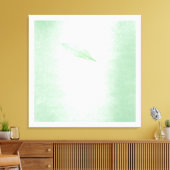 Spring Impressions Mint Groen Blad Canvas Afdruk (Insitu (Woonkamer))