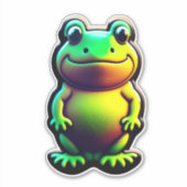 Spring in Creativiteit met Frog Sticker Packs (Voorkant)