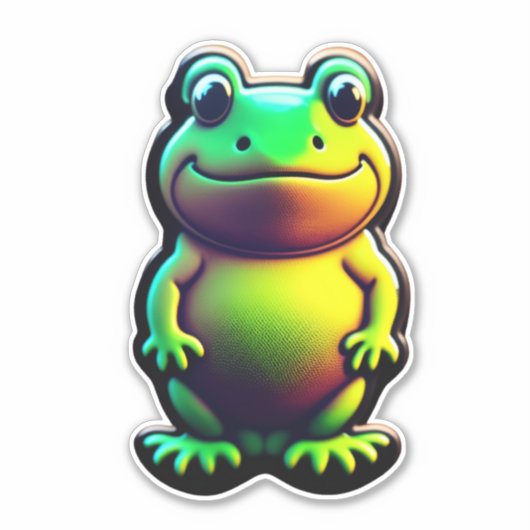 Spring in Creativiteit met Frog Sticker Packs (Voorkant)