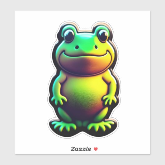 Spring in Creativiteit met Frog Sticker Packs (Vel)