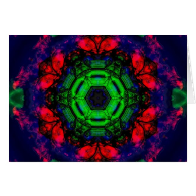 Spring in de donkere Kaart (Voorkant Horizontaal)