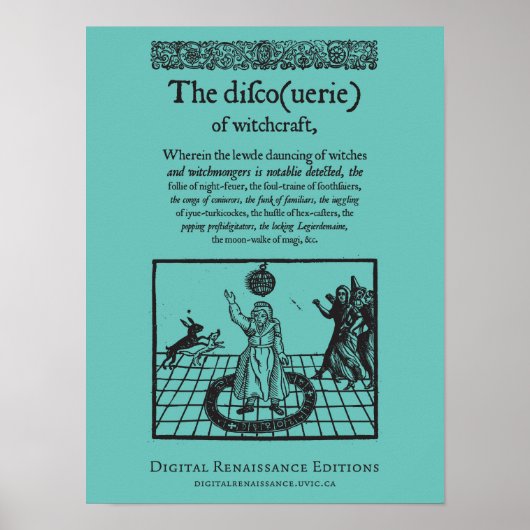 Spring in de nacht poster (Voorkant)