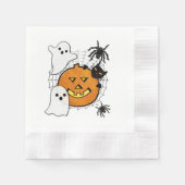 Spring in de nacht servet (Voorkant)