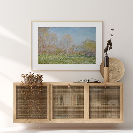 Spring in Giverny – Impressionist Landscape Art Poster