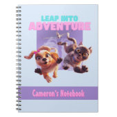 Spring in het Avontuur Notitieboek (Voorkant)