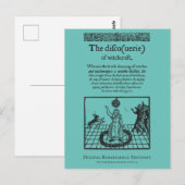 Spring in het Briefkaart van de nacht (Voorkant / Achterkant)