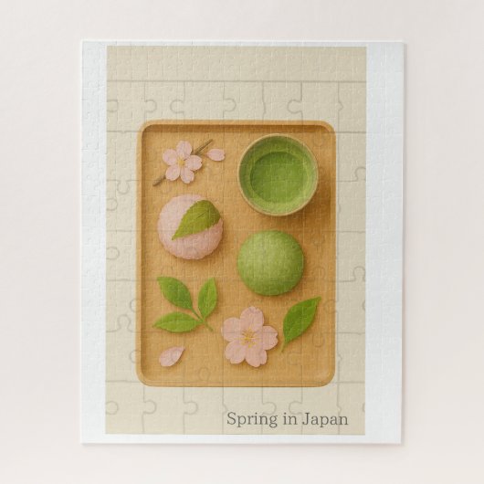 🌸 Spring in Japan Legpuzzel (Verticaal)