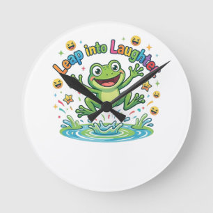 Spring in Lachen Ronde Klok