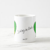 Spring in Love - Yellow Tulips Coffee Mok (Center)