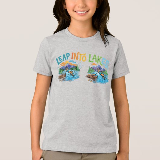 Spring in MerenSpring Tri-Blend Shirt (Voorkant)