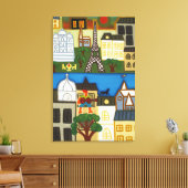 Spring in Parijs 2006 Canvas Afdruk (Insitu (Woonkamer))