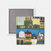 Spring in Parijs 2006 Magneet (Voorkant / Achterkant)