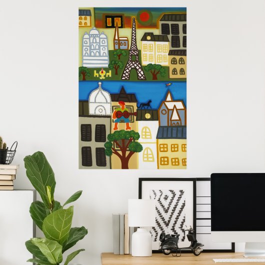 Spring in Parijs 2006 Poster (Thuiskantoor)