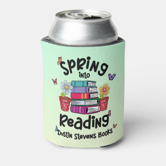 Spring in Reading Dustin Stevens Books Blikjeskoeler (Blikje Achterkant)