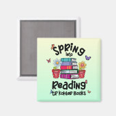 Spring in Reading TR Kohler Books Magneet (Voorkant / Achterkant)