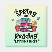 Spring in Reading TR Kohler Books Magneet (Voorkant)