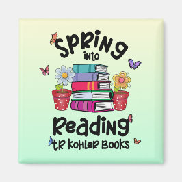 Spring in Reading TR Kohler Books Magneet