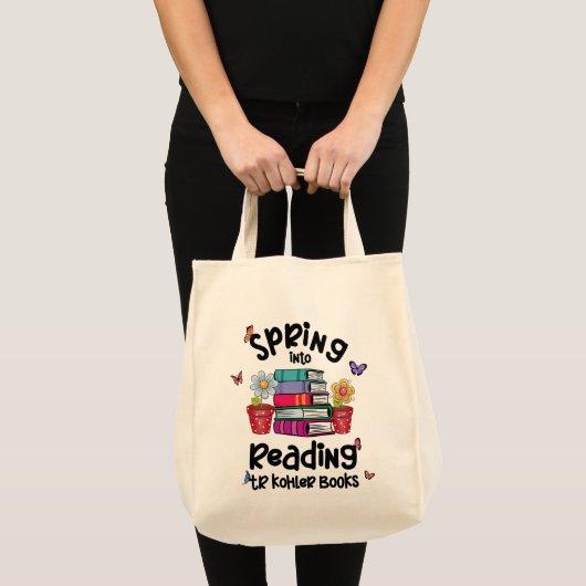 Spring in Reading TR Kohler Books Tote Bag (Voorkant (product))