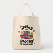 Spring in Reading TR Kohler Books Tote Bag (Voorkant)