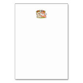 Spring in schattigheid - Schattige hondenillustrat Kaart (Achterkant)