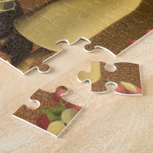 Spring in the Country by Grant Wood Legpuzzel (Zijkant)