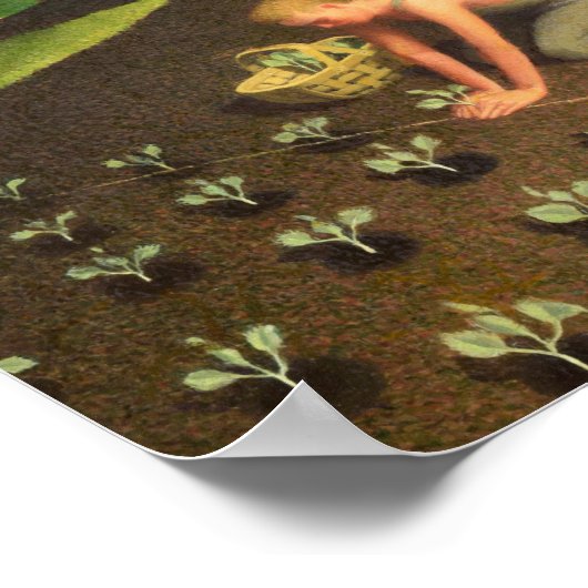 Spring in the Country by Grant Wood Poster (Hoek)