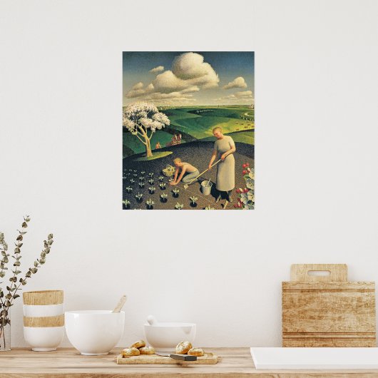 Spring in the Country Poster (Keuken)