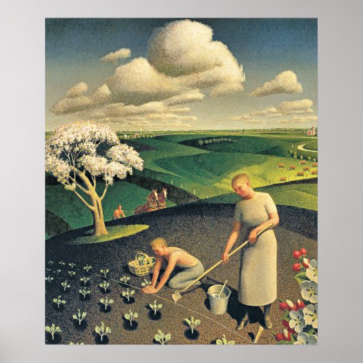 Spring in the Country Poster (Voorkant)