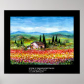 SPRING IN TUSCANY 2 POSTER (Voorkant)