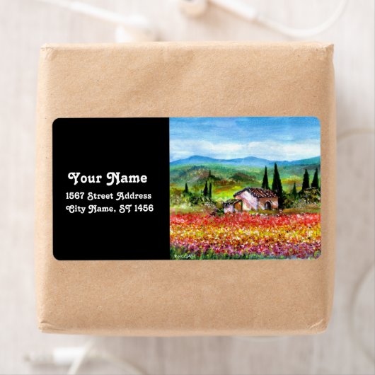 SPRING IN TUSCANY ETIKET (Insitu)