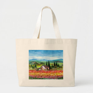 SPRING IN TUSCANY GROTE TOTE BAG
