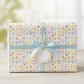 Spring in vreugde! Paashaas & narcis Wrapping Cadeaupapier