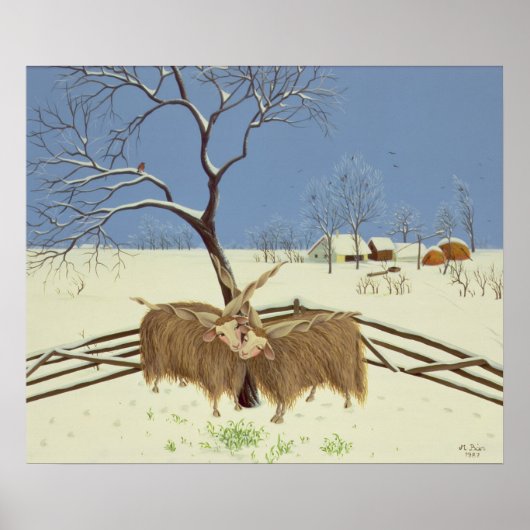 Spring in Winter 1987 Poster (Voorkant)
