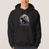 Spring into style with this charming Orca Artwork  Hoodie (Voorkant)