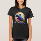 Spring into style with this charming Orca Artwork  T-shirt (Voorkant)