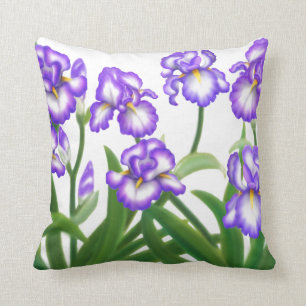 Spring Iris Garden Pillow Kussen