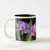 Spring Iris Tweekleurige Koffiemok (Links)
