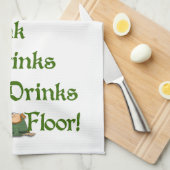 Spring-Irish Pub Towel Theedoek (Quarter Fold)