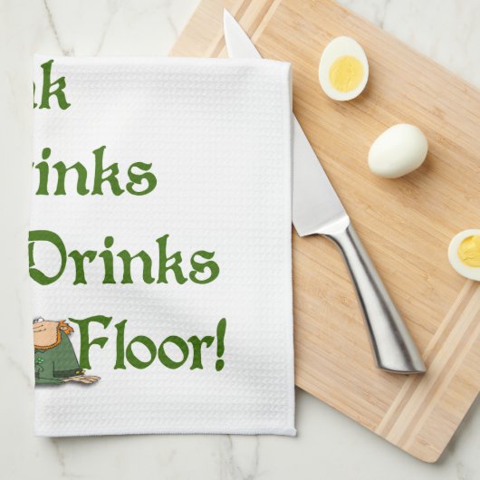 Spring-Irish Pub Towel Theedoek (Quarter Fold)