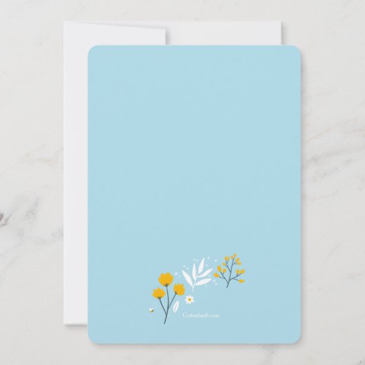 Spring Is Here Kaart (Achterkant)